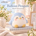 𝒔𝒊𝒍𝒌𝒆𝒏𝒗™ Balloon Penguin Shelf Ornament